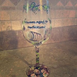 Lolita “Like a Fine Wine” Wine Glass